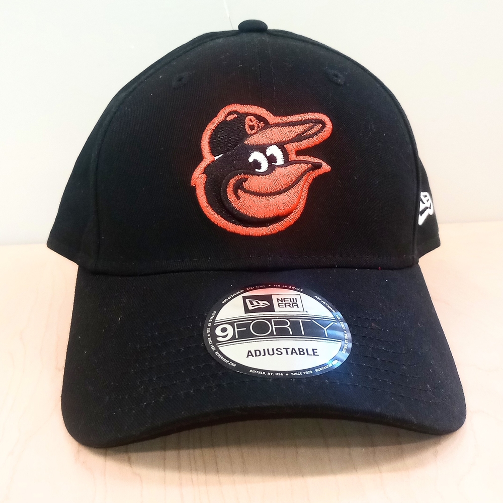New Era Black and Orange Baseball Cap
